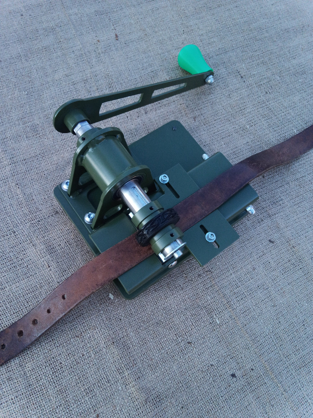 Leather Belt Embossing Machine V1